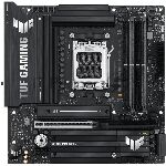 ����������� ����� ASUS TUF GAMING B850M-PLUS WIFI, AM5, AMD B850, 4xDDR5, 4xSATA, 3xM.2, 1xPCIe 4.0 x16, 1xHDMI, 1xDP, 1x 2.5Gb LAN, 1xUSB-C 20Gbps, 3xUSB-A 10Gbps, 4xUSB-A 5Gbps, 4xUSB-A 2.0, 7.1, micro-ATX