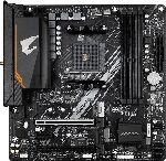 ����������� ����� Gigabyte B550M AORUS ELITE AX, Socket AM4, AMD B550, 4xDDR4, 4xSATA, 2xM.2, 1xPCI-E 4.0 x16, 1xPCI-E 3.0 x4, 1xPCI-E x1, 1xDVI-D, 1xHDMI, 1x 1Gb LAN, 4xUSB-A 3.2 Gen 1, 4xUSB-A 2.0, 3x3.5 ��, 7.1, Micro-ATX