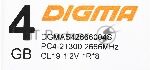 ����������� ������ Digma, DDR4, 4GB (1x4GB), 2666MHz, CL19, SO-DIMM