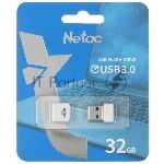 ������ USB Netac U116 white (N3U116N32G-32WH), 32GB, USB 3.2, R/W 90/30, �����