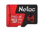 ���� ����� MicroSD card Netac P500 Extreme Pro 64Gb, retail version w/o SD adapter