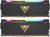 Модуль памяти DIMM DDR4-3200 32GB (16GBx2) RGB PVSR432G320C8K PATRIOT