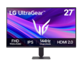 ������� LG 27" 27G411A-B, 16:9, IPS, FHD, 1/5ms, 250cd, 144Hz, HDMI, DP