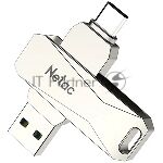 ������ USB Netac U782C dual USB 3.0+TypeC 64Gb, retail version
