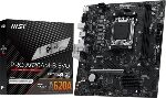����������� ����� MSI PRO A620M-B EVO, AM5, AMD A620A, 2xDDR5, 2xSATA, 1xM.2, 1xPCIe 4.0 x16, 1xPCIe x1, 1xVGA, 1xHDMI, 1x2.5Gb LAN, 4xUSB-A 5Gbps, 2xUSB-A 2.0, 2xPS/2, 3x3.5 ��, 7.1, ������, mATX