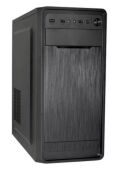 Корпус MIDITOWER ATX W/PSU 2xUSB аудио черный XP-332 EX283070RUS EXEGATE