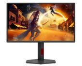 ������� AOC 24,5" Q25G4SR, 16:9, IPS, QHD, 1ms, 400cd, 300Hz, HDMI, DP, SPK, HAS