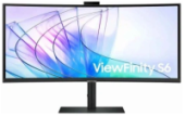 ������� Samsung 34" S34C650VAI 1000R, 21:9, VA, UHD, 5ms, 350cd, 100Hz, HDMI, DP, USB, USB-C, LAN, SPK, CAM, HAS