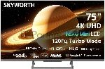 ��������� Skyworth 75" 75X67H ������/����� QD-MiniLED UHD 120Hz Smart TV Google TV 2GB/32GB