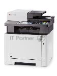 ��� �������� Kyocera M5526cdw (1102R73NL0\1102R73NL1), A4, �������, ���. �� 26 ���/���., ����. �� 30 ���/���. (�/�) 23 ���/���. (����), 1200 x 1200 dpi (������) 600x600dpi (����.), USB, RJ-45, Wi-Fi, Air Print, Mopria