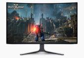 Монитор Dell 34.18"AW3423DWF 1800R, QD OLED, UWQHD 0,1ms, 1000cd, 165Hz, HDMI, DP, USB, HAS
