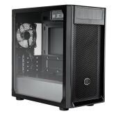 Корпус MINITOWER MicroATX MiniATX W/PSU 1x120mm Fan предустановлен ELITE 300 черный с боковым окном E300-KG5N-S00 COOLER MASTER