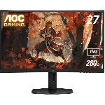 ������� 27" AOC C27G4ZXU VA 1920x1080, 280 ��, 1 ��, 16:9, 300 ��/�?, 3000:1, 1500R, 2xHDMI, 1xDP, ��������� 1500R, ������