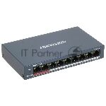 ���������� Hikvision DS-3E0109P-E/M(B), 8?100 ����/� PoE+ + 1?100 ����/�, �������������