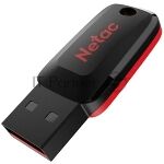 ������ USB Netac U197 (NT03U197N-032G-20BK), 32Gb, USB 2.0, R/W 25/10, ������/�������