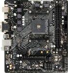 ����������� ����� ASRock A520M-HDV, AMD A520, 2x1x M.2 , 1x PCI-E x16, 1x PCI-E x1, 1x D-Sub ����, 1x HDMI ����, 1x DVI ����, 1x DP ���, 1x 1Gb LAN Wi-Fi ���, BT ���, 2x USB 2.0, 2x USB 3.2 Gen1, 7.1, microATX