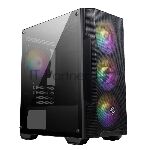 ������������ ������ ��� ����� ������� Case MSI MAG FORGE M100A, Mini-Tower, TG, 4x120mm ARGB, 2xUSB 2.0, 1xUSB 3.0, mATX, mITX Black