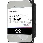 ������� ���� Western Digital 3.5" 22Tb Ultrastar DC HC570 SAS 12Gb/s, 7200rpm, 512MB, 0F48052, 512e/4Kn, CMR, Helium, Bulk