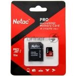 ���� ����� MicroSD card Netac P500 Extreme Pro 128Gb, retail version w/SD adapter