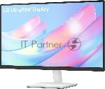������� 27" LG UltraFine 27US500-W IPS 3840x2160, 60 ��, 5 ��, 16:9, 300 ��/�?, 2xHDMI, 1xDP, 1x3.5 ��, �����