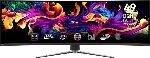 ������� 49" MSI MPG 491CQP QD OLED 5120x1440, 144 ��, 0.03 ��, 32:9, 250 ��/�?, 2xHDMI, 1�DP, 1�USB-C, ���������, ������