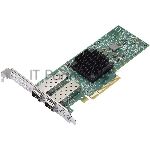 ������� ����� Dell Broadcom 57414 Dual Port 10/25GbE SFP28 Adapter, Low Profile