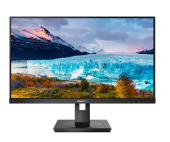 Монитор Philips 23,8" 242S1AE, 16:9, IPS, FHD, 4ms, 300cd, 75Hz, VGA, DVI, HDMI, DP, SPK, HAS